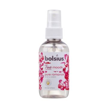 Spray Aromatic pentru Camera Bolsius, Pure Romance, Trandafir si Chihlimbar