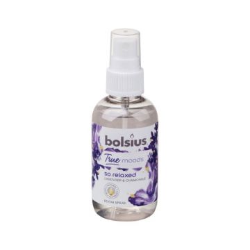 Spray Aromatic pentru Camera Bolsius, So Relaxed, Lavanda si Musetel