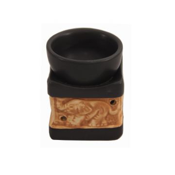 Suport Ceramic pentru Ulei Aromat Mic, Elefant, 7.5 cm x 6.5 cm