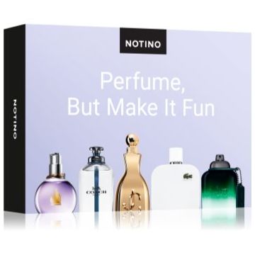 Beauty Discovery Box Notino Perfume, But Make It Fun Lanvin Éclat d'Arpège, Jimmy Choo I Want Choo Le Parfum, Lacoste Eau de Lacoste L.12.12 Blanc, Coach Green, Coach Open Road unisex