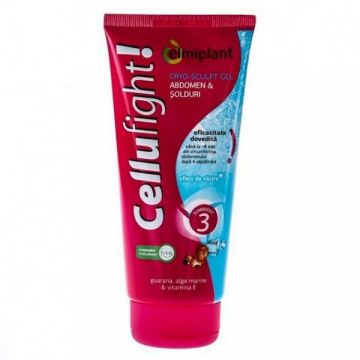 Cellufight Cry-Sculpt Gel Abdomen si Solduri Elmiplant, 200ml