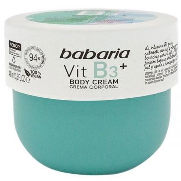 Crema de Corp cu Vitamina B3 - Babaria Vitamin B3 Body Cream, 400 ml