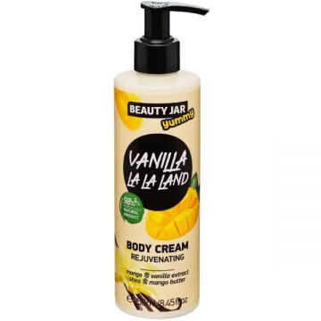 Crema Revitalizanta pentru Corp - Beauty Jar Yummy Rejuvenating Body Cream Vanilla La La Land, 250 ml