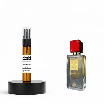 Decant 10 ml parfum Ana Abiyedh Rouge, Lattafa, Unisex 10 ml (150 pulverizări)