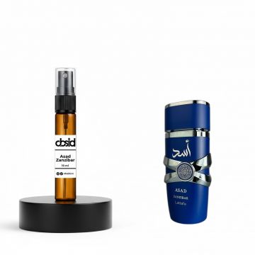 Decant 10 ml parfum Asad Zanzibar, Lattafa, Barbati 10 ml (150 pulverizări)