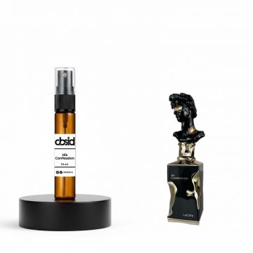 Decant 10 ml parfum Lattafa His Confession Eau De Parfum, parfum barbati 10 ml (150 pulverizări)