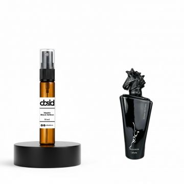 Decant 10 ml parfum Lattafa Maahir Black Edition Eau De Parfum Spray, parfum unisex 10 ml (150 pulverizări)