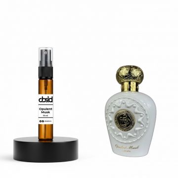 Decant 10 ml parfum Opulent Musk, Lattafa, Femei 10 ml (150 pulverizări)