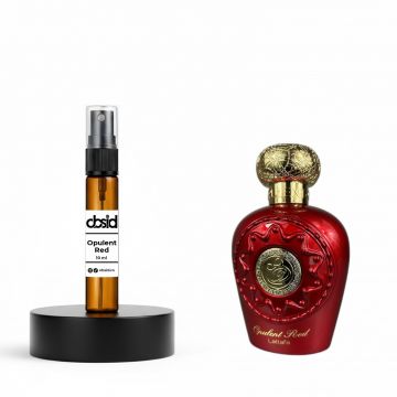 Decant 10 ml parfum Opulent Red, Lattafa, Femei 10 ml (150 pulverizări)