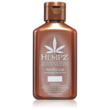 HEMPZ Vanilla Lux lapte de corp