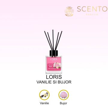 Odorizant camera - Loris Vanilie si Bujor - 100ml