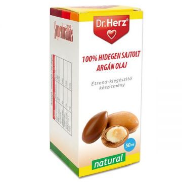 Ulei de argan presat la rece Dr Herz 50 ml