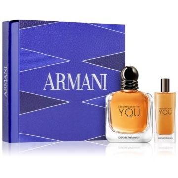 Armani Emporio Stronger With You set cadou pentru bărbați