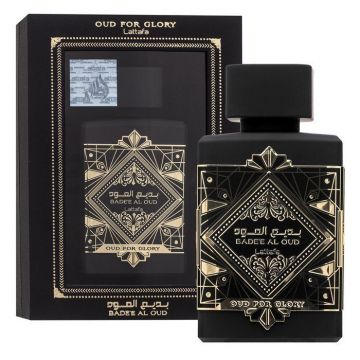 Bade e al oud (Oud for glory), Lattafa, Apa de parfum, 100ml, Barbati