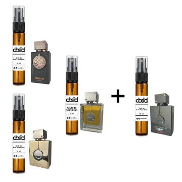 Club de Nuit Collection Vol. 1 - Set 3 Decanturi 10ml (3+1)