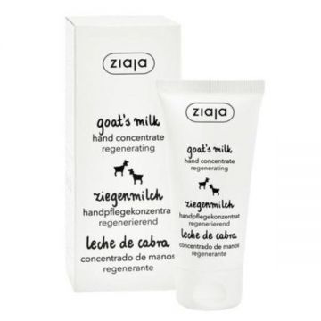 Crema intensiv regeneratoare cu lapte de capra pentru maini Ziaja 50 ml