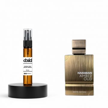 Decant 10 ml parfum Amber Oud White Edition, Al Haramain, parfum unisex 10 ml (150 pulverizări)