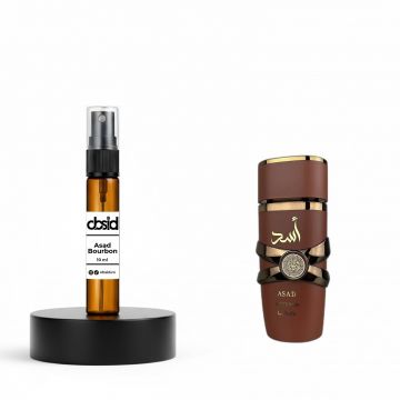 Decant 10 ml parfum Asad Bourbon, Lattafa, barbati 10 ml (150 pulverizări)