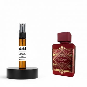 Decant 10 ml parfum Bade e Al Oud Sublime, Lattafa, parfum unisex 10 ml (150 pulverizări)