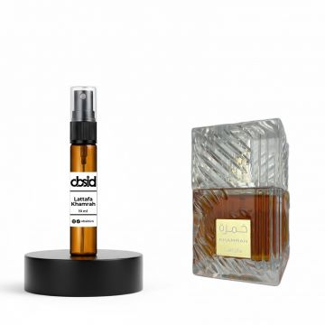 Decant 10 ml parfum Khamrah Lattafa, unisex 10 ml (150 pulverizări)
