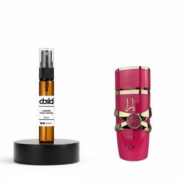 Decant 10 ml parfum Yara Candy, Lattafa, Femei 10 ml (150 pulverizări)
