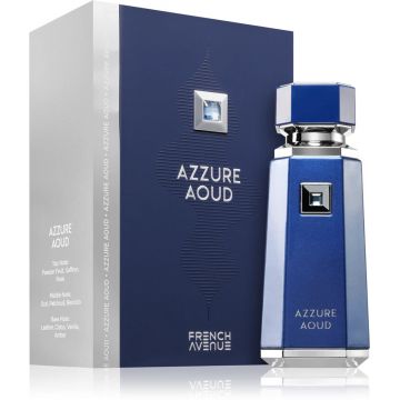 French Avenue - Azzure Aoud, apa de parfum, barbati, 100 ml