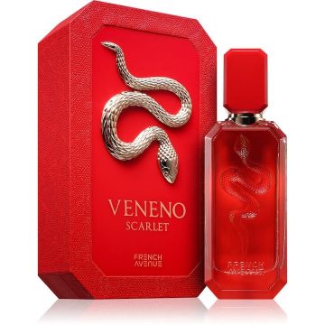 French Avenue - Veneno Scarlet, apa de parfum, unisex. 100 ml