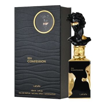 Lattafa - His Confession, apa de parfum, barbati, 100 ml