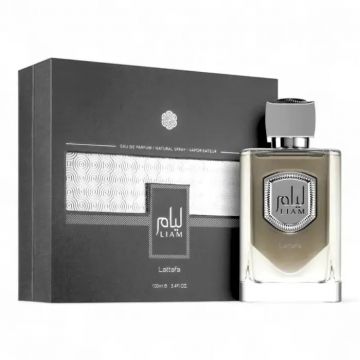 Lattafa - Liam (Grey), apa de parfum, unisex, 100 ml
