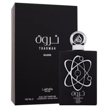 Lattafa Pride - Tharwah Silver, apa de parfum, barbati, 100 ml
