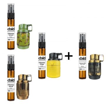 Odyssey Collection Vol. 2 - Set 3 Decanturi 10ml (3+1)