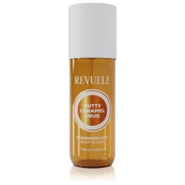 Revuele Nutty Caramel Snug Fragrance Mist brumă parfumată pentru corp si par pentru femei