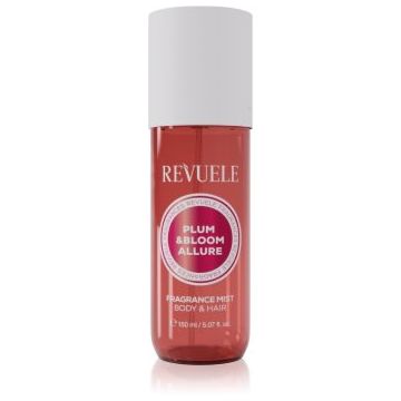 Revuele Plum & Bloom Allure Fragrance Mist brumă parfumată pentru corp si par pentru femei