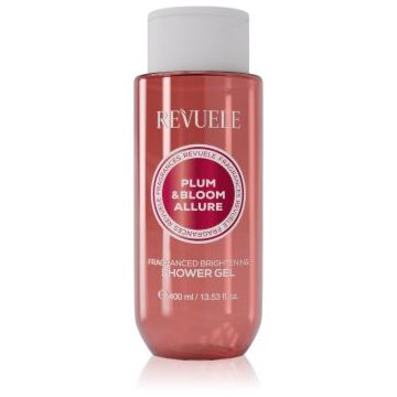 Revuele Plum & Bloom Allure Fragranced Brightening Shower Gel gel parfumat pentru duș cu efect iluminator