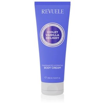 Revuele Violet Vanilla Delight Fragranced Hydrating Body Cream crema de corp hidratanta
