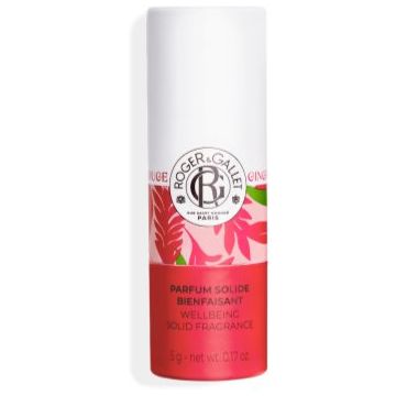Roger & Gallet Gingembre Rouge Wellbeing Solid Fragrance parfum compact pentru femei