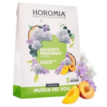 Saculeti Parfumati cu Orez Muzica Soarelui, Horomia, 3 Bucati