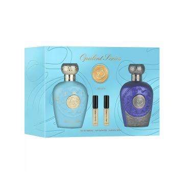 Set Parfum Lattafa - Opulent Dubai  Opulent Blue Elixir, barbati, 100 ml