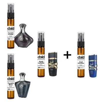 Turathi Collection - Set 3 Decanturi 10ml (3+1)