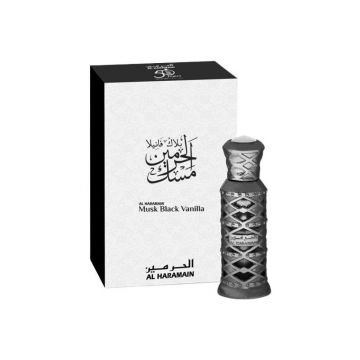 Al Haramain Musk Black Vanilla Oil Volum 12 ml