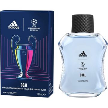 Apa de Toaleta Adidas UEFA Goal, Barbati, 100 ml