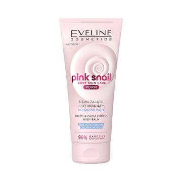 Balsam de Corp Hidratant si Fermitate, Eveline Cosmetics Pink Snail PDRN, 200ml