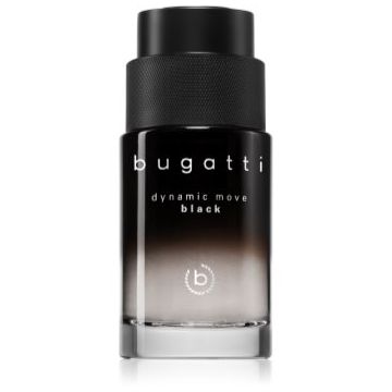 Bugatti Dynamic Move Black Eau de Toilette pentru bărbați