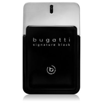 Bugatti Signature Black Eau de Toilette pentru bărbați