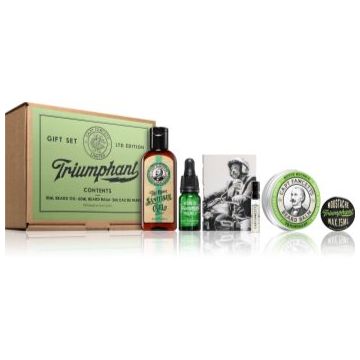 Captain Fawcett Triumphant Gift Set set cadou pentru bărbați