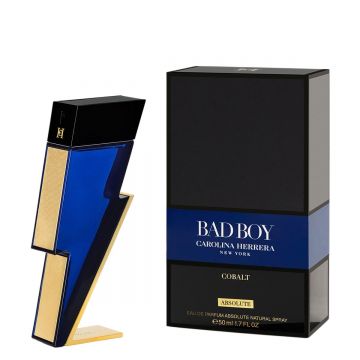 Carolina Herrera Bad Boy Cobalt Absolute, Apa de Parfum, Barbati (Gramaj: 50 ml)