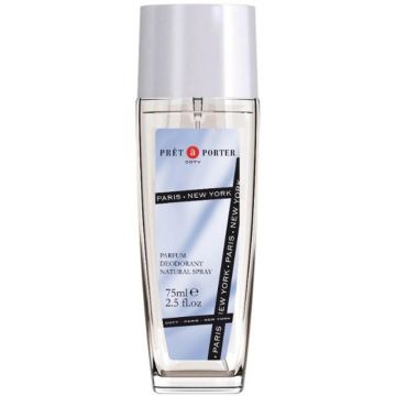 Deodorant Natural Spray Pret a Porter Original, Femei, 75 ml