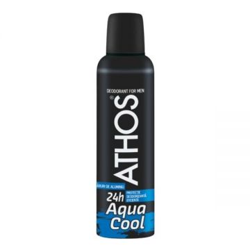 Deodorant Spray pentru Barbati - Farmec Athos Aqua Cool 24 H, 150 ml