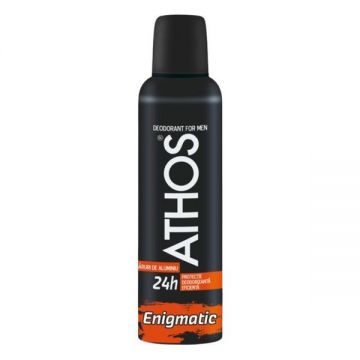 Deodorant Spray pentru Barbati - Farmec Athos Enigmatic 24 H, 150 ml