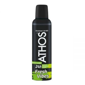 Deodorant Spray pentru Barbati - Farmec Athos Fresh Vibes 24 H, 150 ml